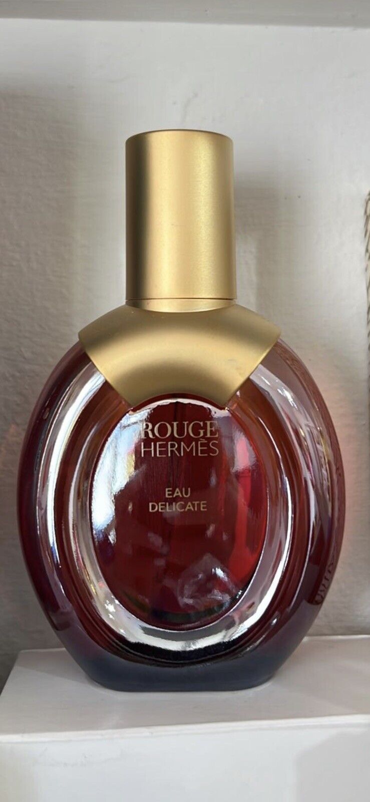 Rouge d’Hermes eau delicate Vintage 50 Ml International Shipping!