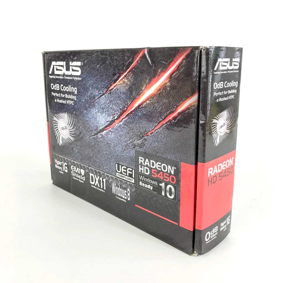 Asus AMD Radeon 5450 HD 650MHz PCI-Express 2.1 HDMI V2 - Image 3 of 4