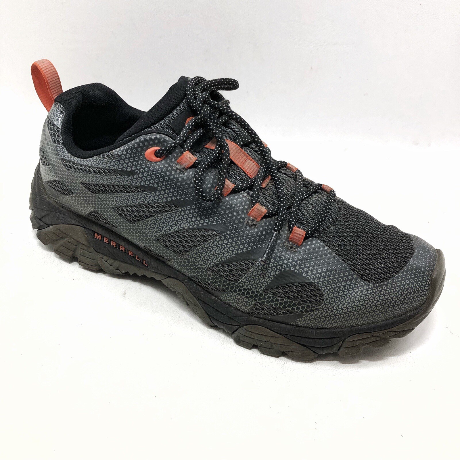 Merrell Moab Edge 2 scarpe uomo grigio arancione sneakers da trekking J06113 taglia 10 5 44 5