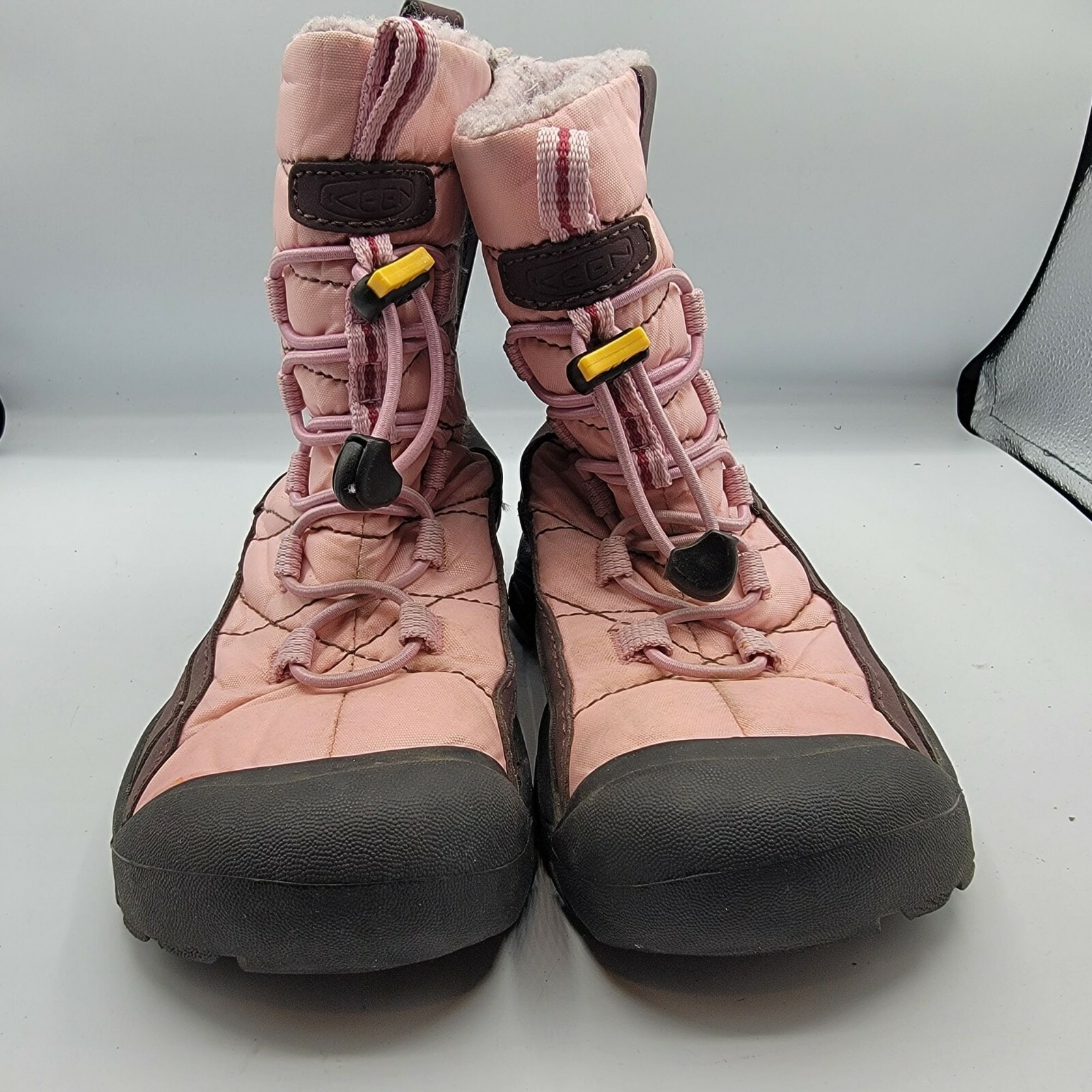 Stivali da neve invernali foderati isolati Keen Shellback giovani ragazze 2 escursionisti rosa