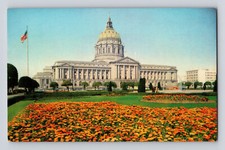 Postcard California San Francisco CA City Hal...