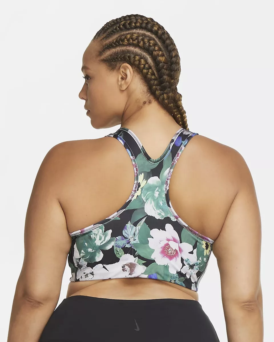 Medium Support Sports Bra, Sweat-Wicking Unpadded and Wireless