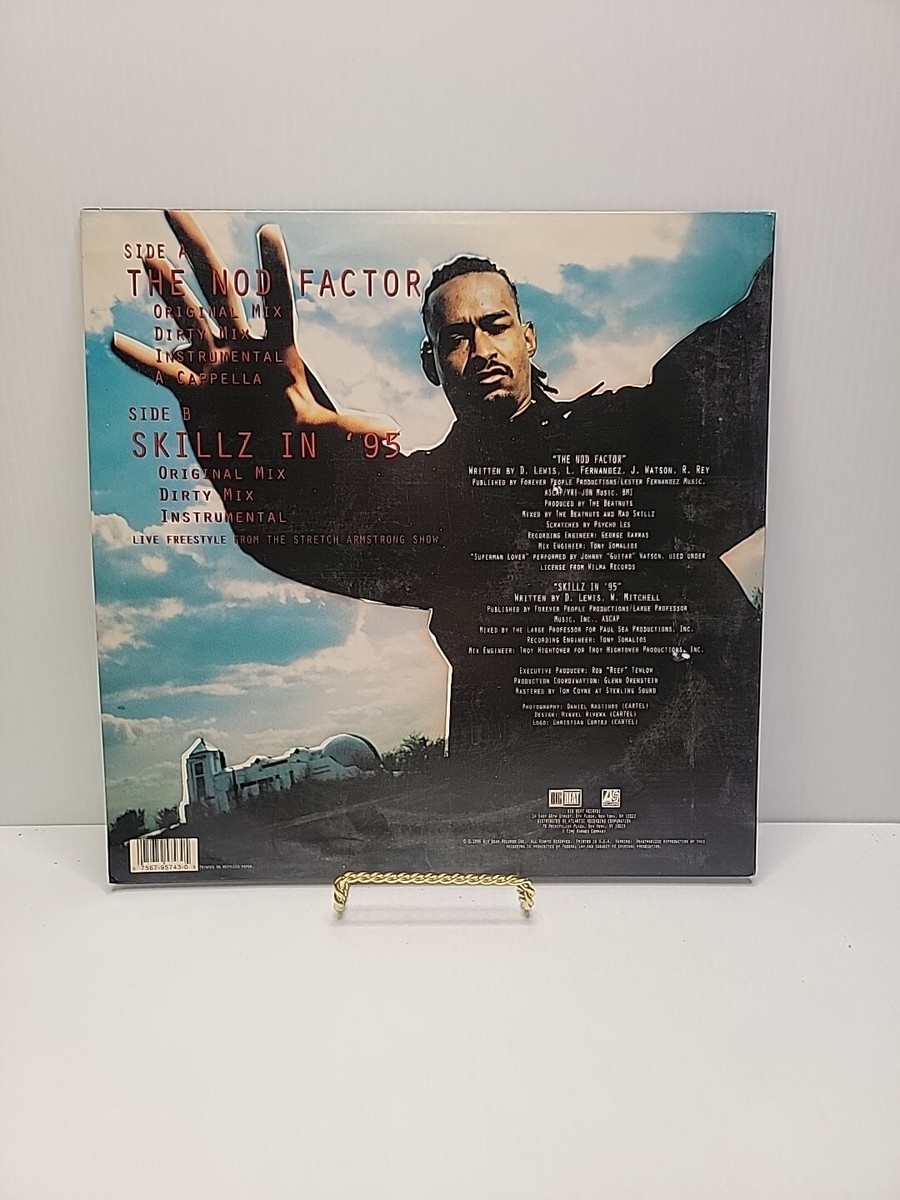 VINTAGE 1995 BIG BEAT REC INC MAD SKILLZ VINYL ALBUM THE NOD