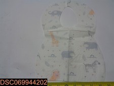 Qty 60: KinderSense Disposable Baby Bibs, Feeding Drooling Travel Bibs for Baby