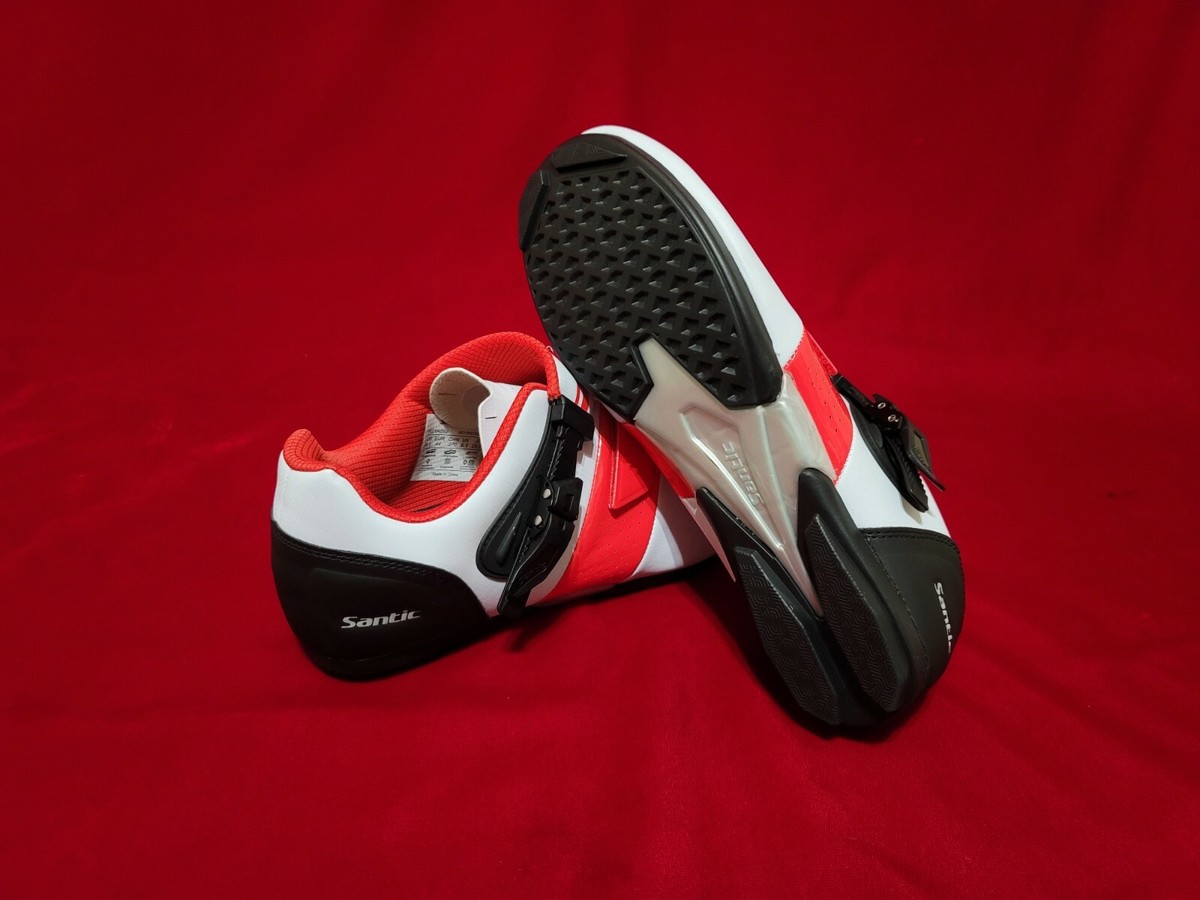 SANTIC WS21034W Cycling Bike Shoes Non Cleat Sepatu Sepeda WHITE