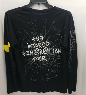 A$AP Rocky Injured Generation Crash Dummy Music Black T Tee