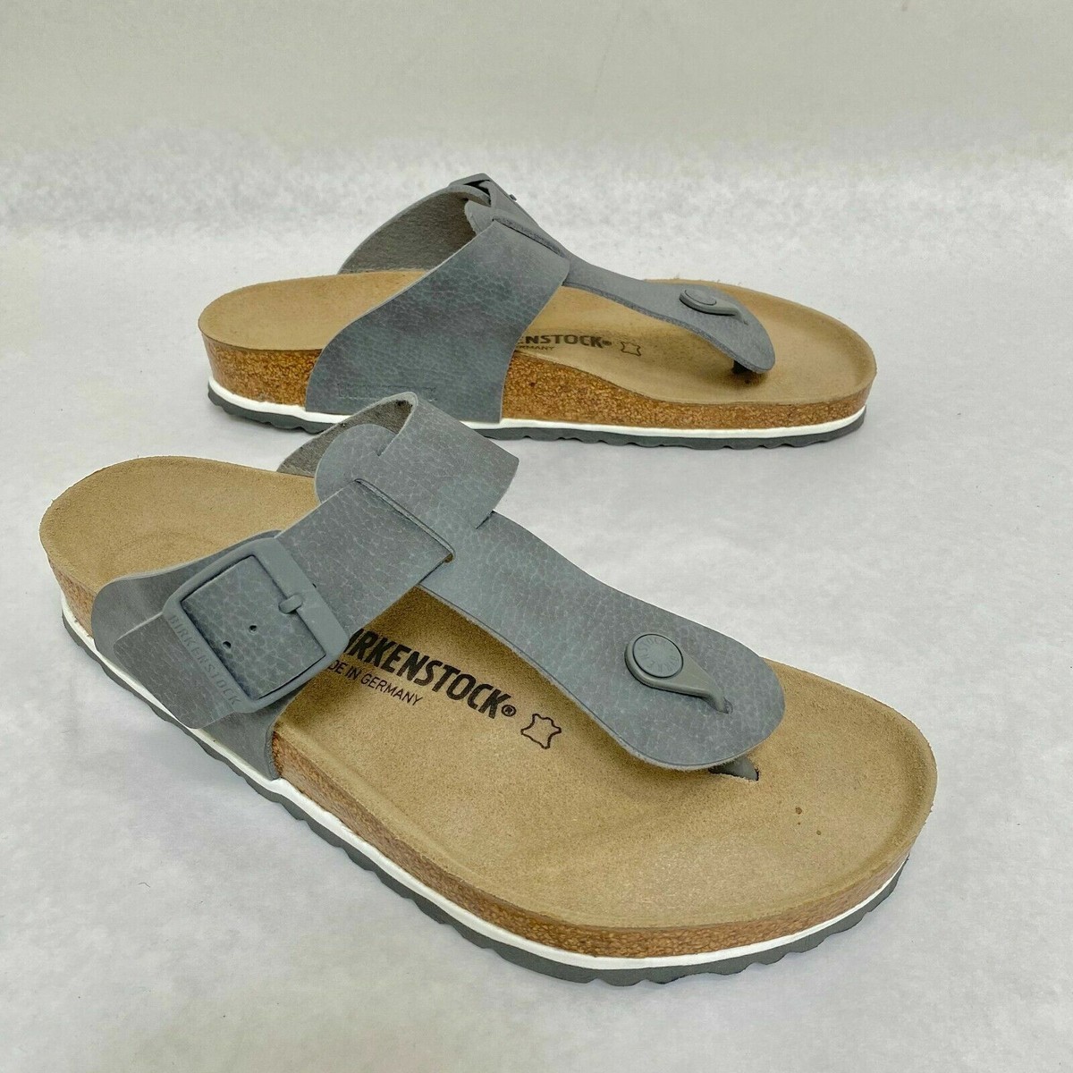 New with Box Birkenstock Medina Desert Soil Gray Regular- Select