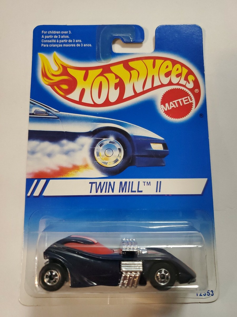 HOT WHEELS COLLECTOR #260 TWIN MILL II INTERNATIONAL CARD RARE