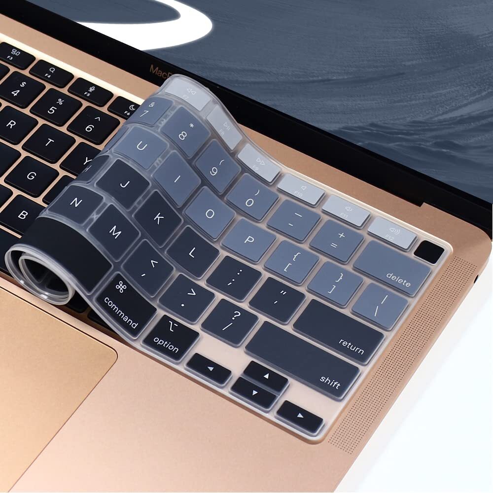 Silicone Keyboard Cover Skin for 2020 MacBook Air 13-inch A2337 M1 Protective Case