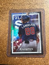 2021 Bowman Platinum Baseball Precious Elements # PE-28 Shea Langeliers