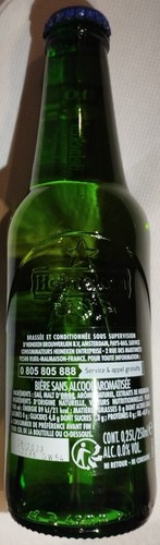 1x 0.0 Heineken Beer Bottle — 250ml 8.45 fl oz - Picture 4 of 8