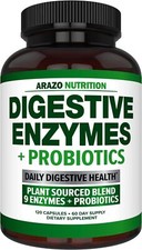 Digestive Enzymes with Probiotics - Multi Enzyme Nutritional Supplement -