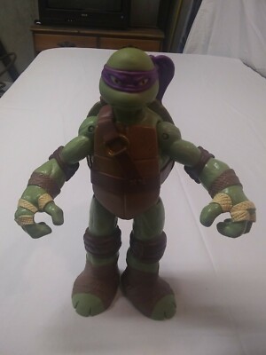 2012 viacom donatello purple teenage mutant ninja turtle 11'' tall no staff