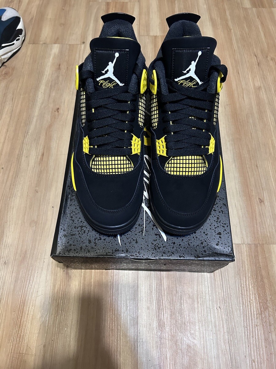 Size 10.5 Jordan 4 Thunder | eBay