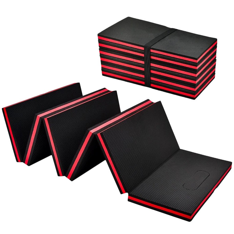 3in1 Mechanics Mat Large Folding Garage/Kneeling/Laying Foam 25mm Thick ...