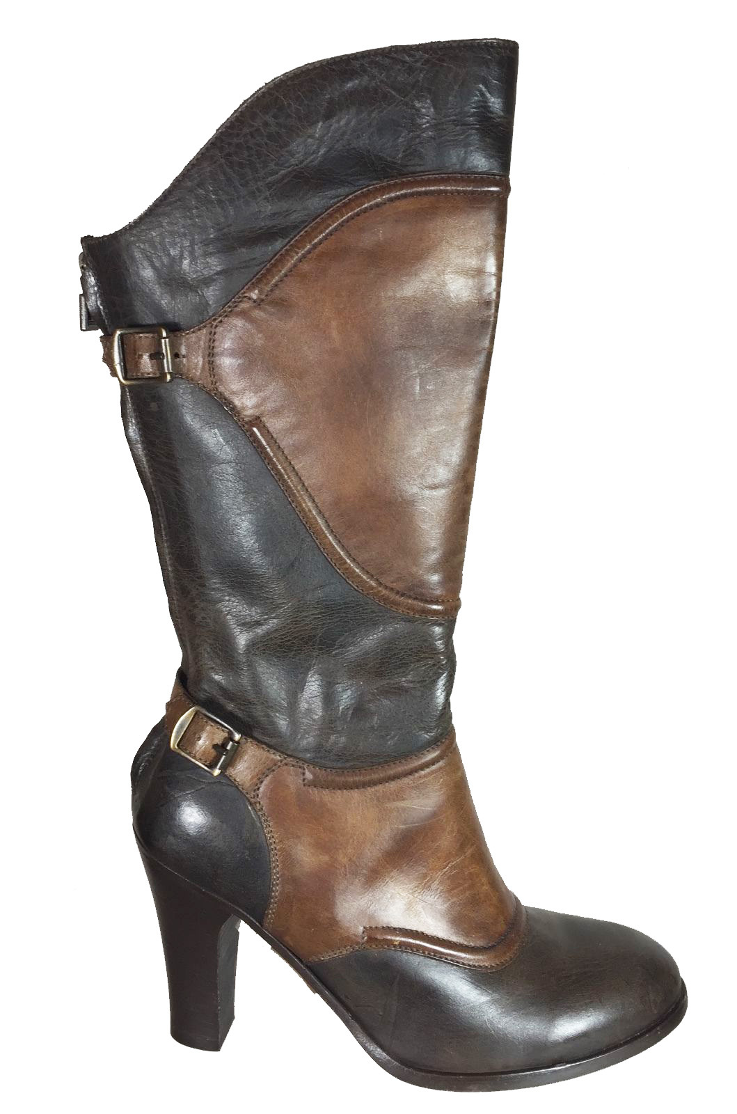 750.00 Authentic Belstaff Skyler Lady Stiefel Schuhe EU Größe 37 Antiqued Leder 750.00 Authentic Belstaff Skyler Lady Stiefel Schuhe EU Größe 37 Antiqued Leder
