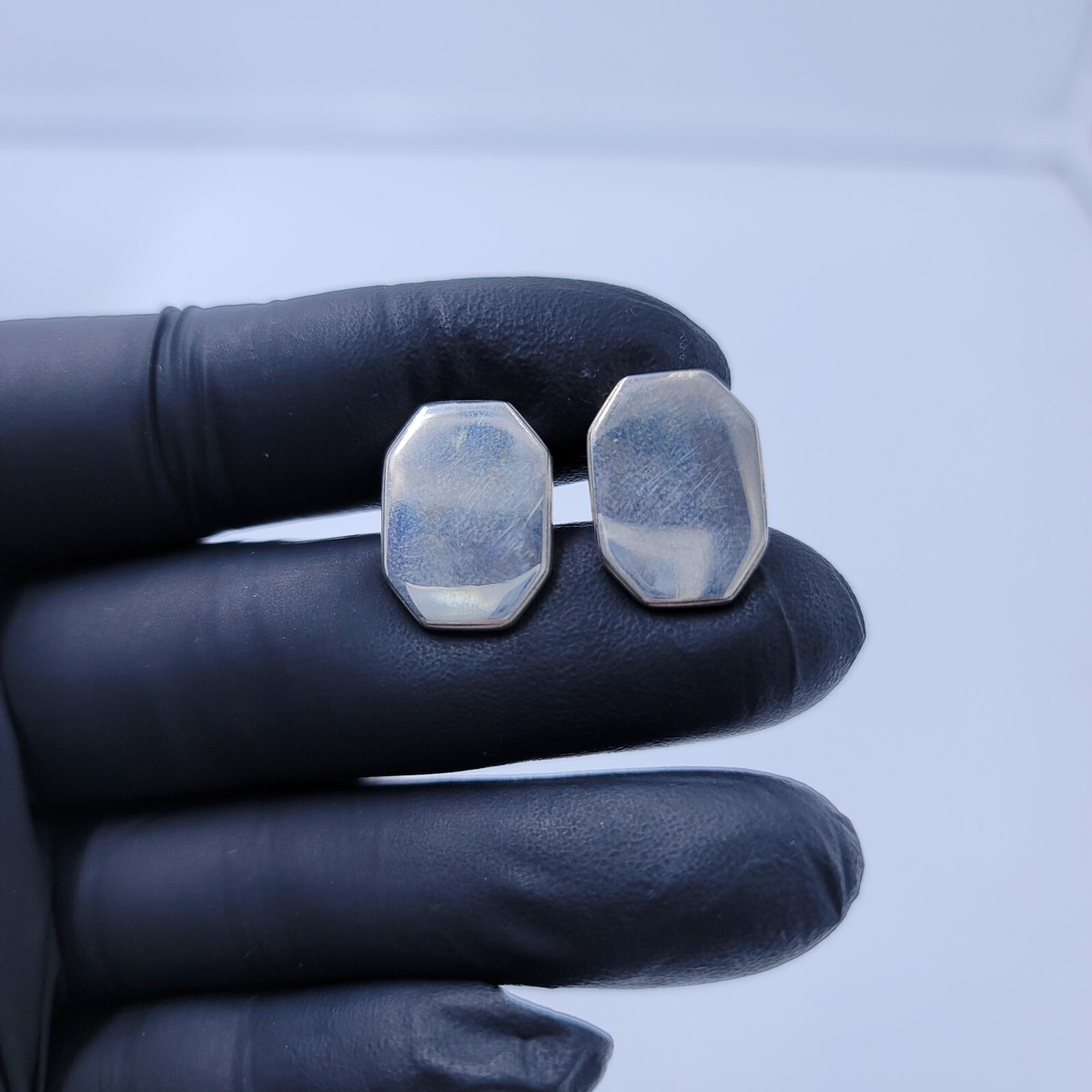 tiffany co sterling silver cufflinks