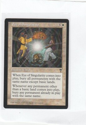 Eye of Singularity Visions mtg magic the gathering