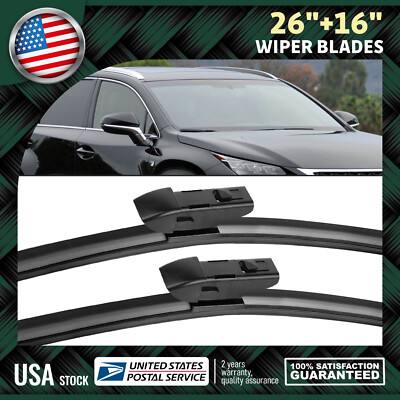 A Pair Set of Windshield Wiper Blade FOR  LEXUS NX200T 2015-2017 NX300 2018-2021