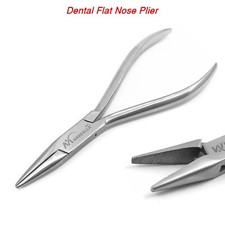 Dental Flat Nose Orthodontic ligature wire New Beading Looping Pliers Tools New