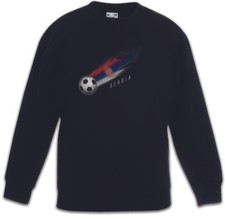 Serbia Football Comet I Kinder Pullover Pulli serbische Flagge Fu&szlig;ball Serbien