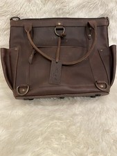 Nena & Company The Perfect Bag Leather Handbag Convertable Crossbody & Backpack