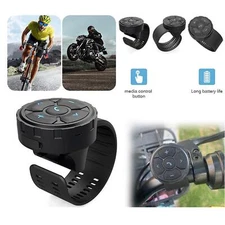 Wireless Bluetooth Media Button Remote Controller Car Motorcycle Steering Us