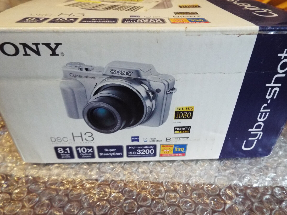 Sony Cyber-shot DSC-H3 8.1MP Digital Camera - Black for sale Sony Cyber-shot DSC-H3 8.1MP Digital Camera - Black for sale