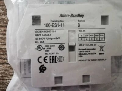 1Pcs Contactor auxiliary contact 100-ES1-11 New - image 1 of 2