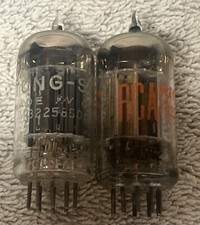 Pair 5687 Tung-Sol  RCA Audio Vacuum Tubes Amplitrex AT1000 Tested