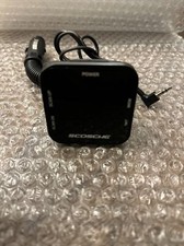 Working Scosche FM Car Transmitter For MP3 Phone Music Via Headphone Jack