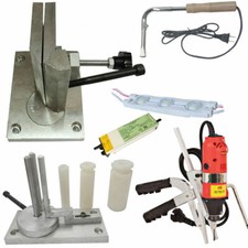 Acryl-Kanalbuchstaben-Set: Biege-, Schweiß- & Nutenwerkzeug + LED Module