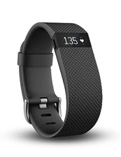 Fitbit Original Charge HR Wireless Heart Rate & Activity Wristband Black Large