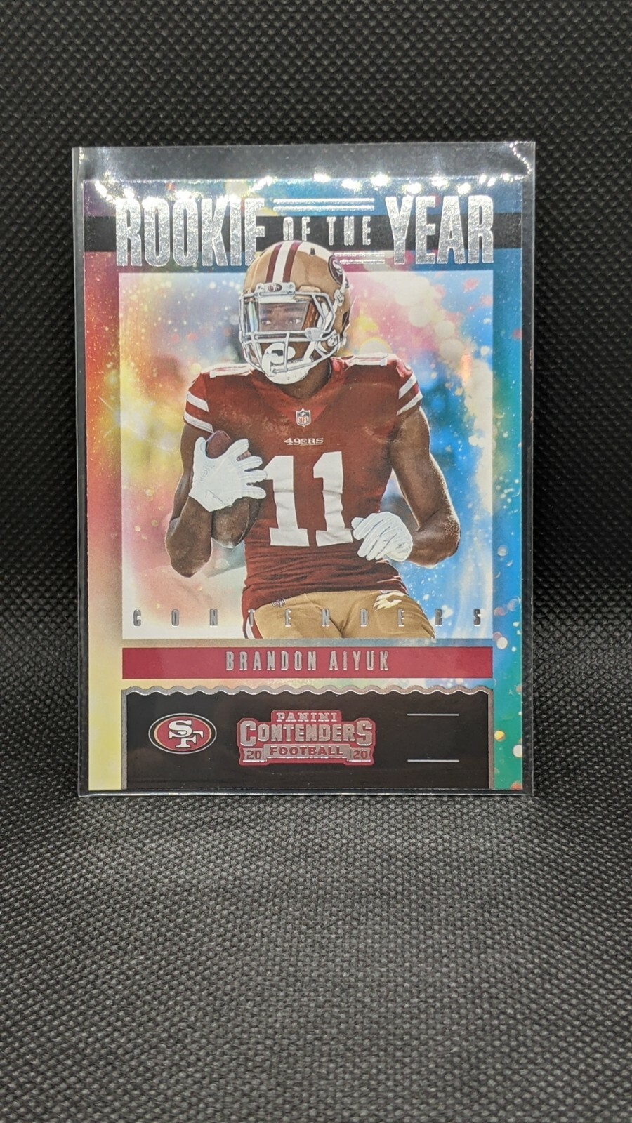 Brandon Aiyuk RC 2020 Panini Contenders Rookie Of The Year RY-BA 49ers