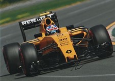 Jolyon Palmer "Lotus 2016" Autogramm signed 20x30 cm Bild
