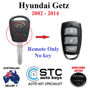 HYUNDAI GETZ REMOTE KEY LESS ENTRY FOB 2002 - 2014 | eBay