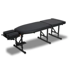 Elite Portable Folding Chiropractic Table - Foldable Travel Chiro Bed with Case