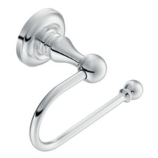 Moen Madison BP6980 Single Post Toilet Paper Holder - Chrome R 