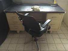 60er DRABERT Bürostuhl drehbar passt zu Baisch Büro Schreibtisch Bauhaus Mauser