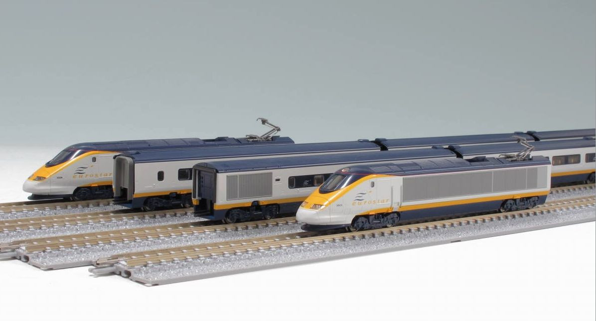 KATO ユーロスター 8両基本セット 10-1295 ユーロスター 鉄道模型