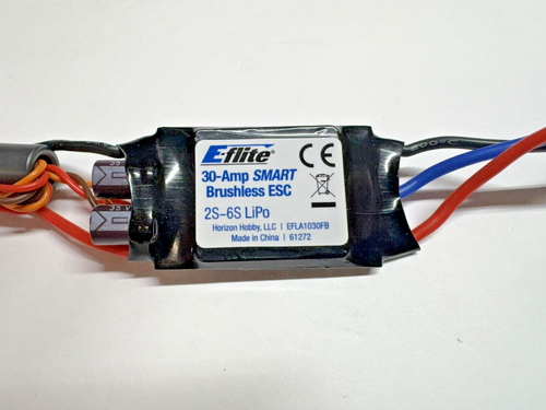 E-Flite # EFLA1030FB 30-Amp Telemetry Capable ESC : HobbyZone Carbon Cub 1.2m - Picture 2 of 3