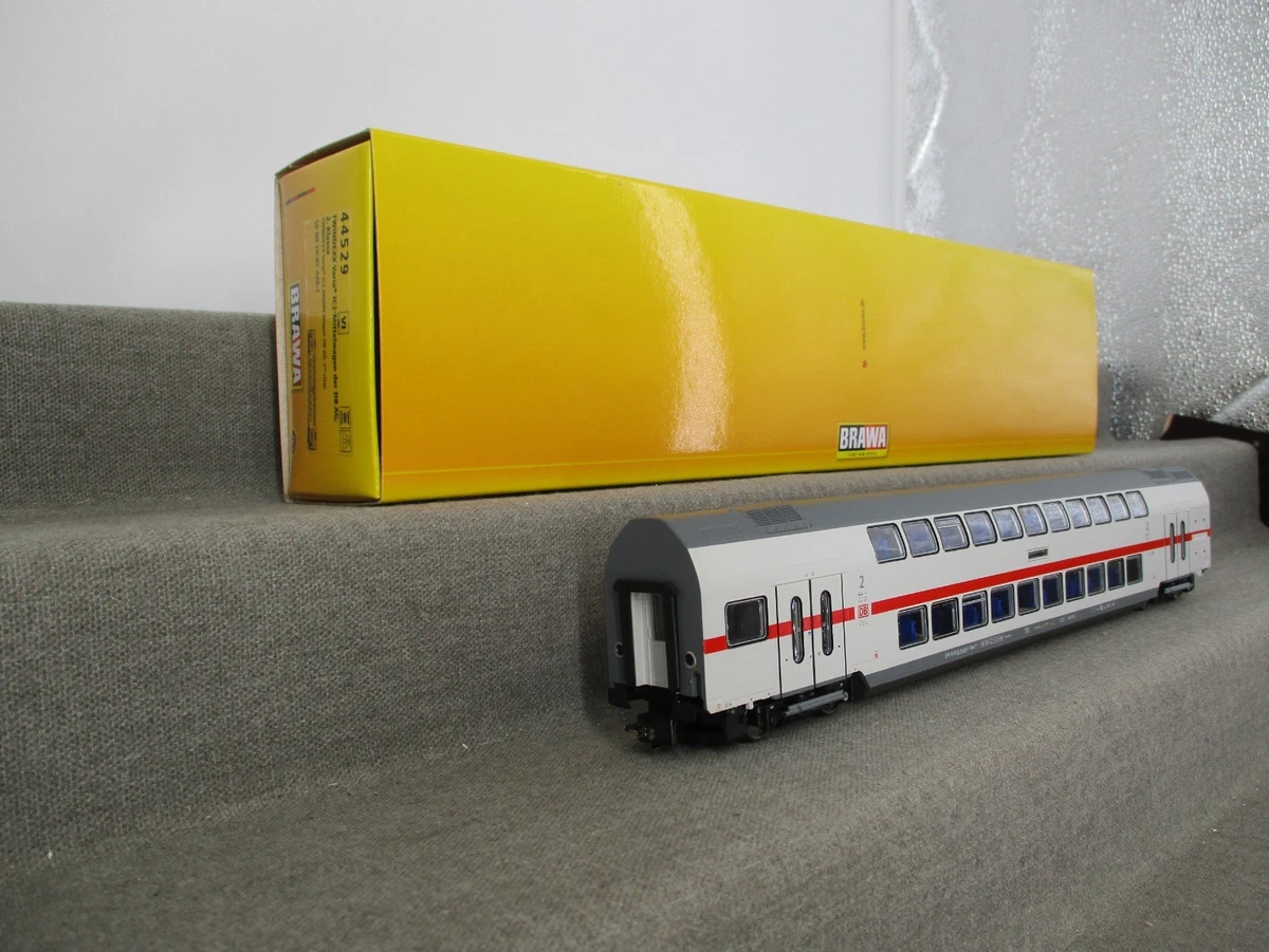 Brawa Spur H0 44529 Personenwagen Doppelstockwagen 2. Klasse der DB in OVP