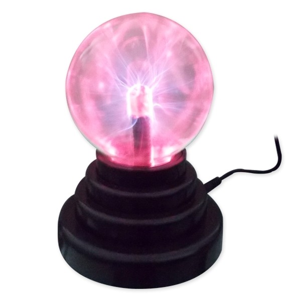 Lampe plasma USB éclairs veilleuse électrique tactile pour chambre ado