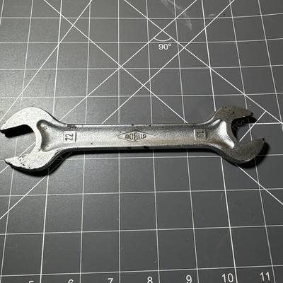 Vintage Robur Spanner Wrench Metric Open End 19mm 22mm Lamborghini Tool