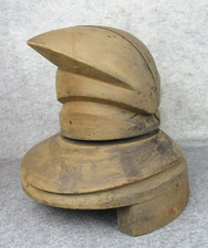 Vintage Millinery Puzzle Antique Hat Factory Wood Block Mold