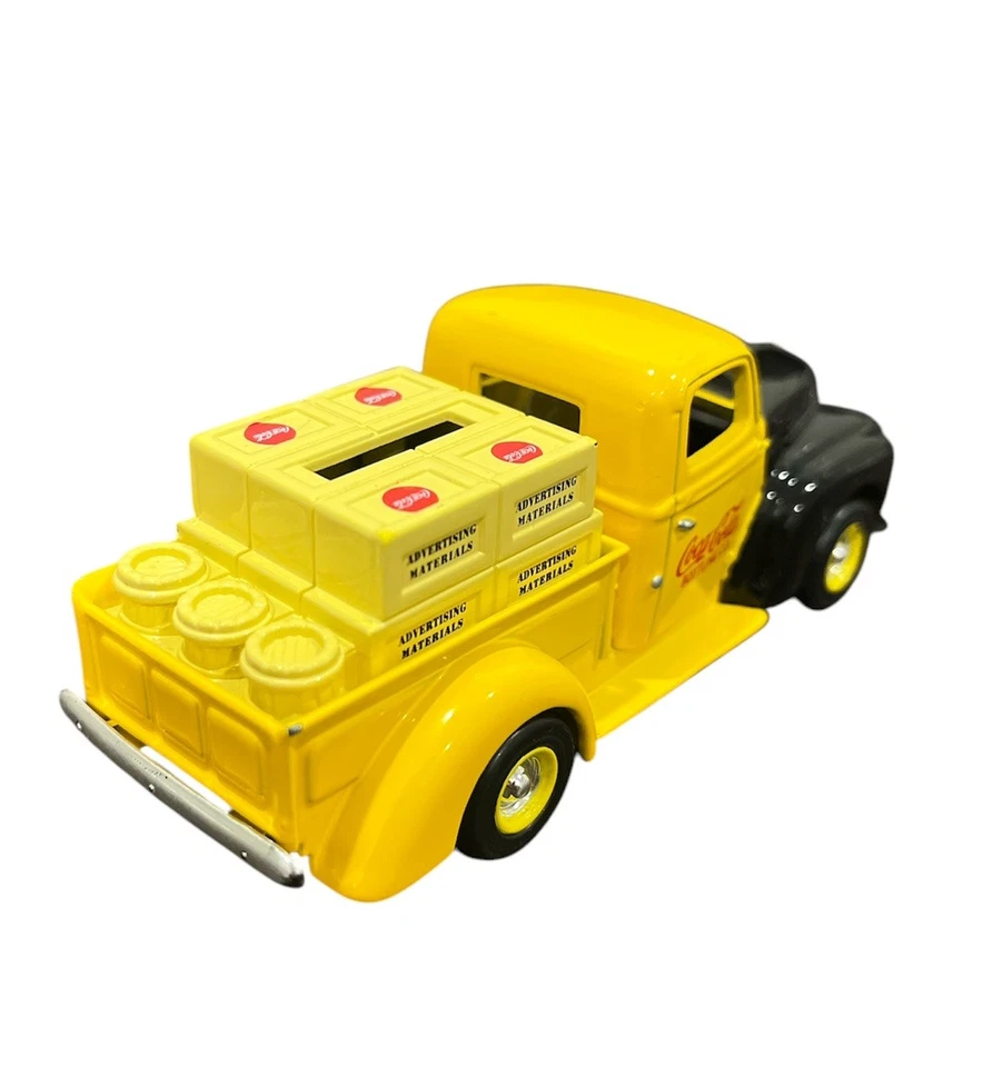 Ertl Coca Cola 1947 Dodge Pickup Truck Coin Bank Die Cast Metal RARE 4.5” - Image 2 of 4
