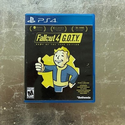 Mint Disc Playstation 4 Ps4 Fallout 4 G.O.T.Y. Game Of The Year Edition