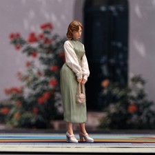 Dioramen im Ma&szlig;stab 1:18: M&auml;dchen im langen Kleid &ndash; Modell f&uuml;r eine