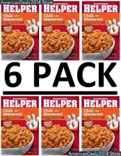 6 PACK - Hamburger Helper, Chili Macaroni, 5.2 oz Each (Total 31.2 oz)