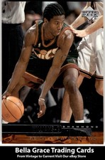 1999-00 Upper Deck Shammond Williams #296 Seattle SuperSonics NBA Basketball
